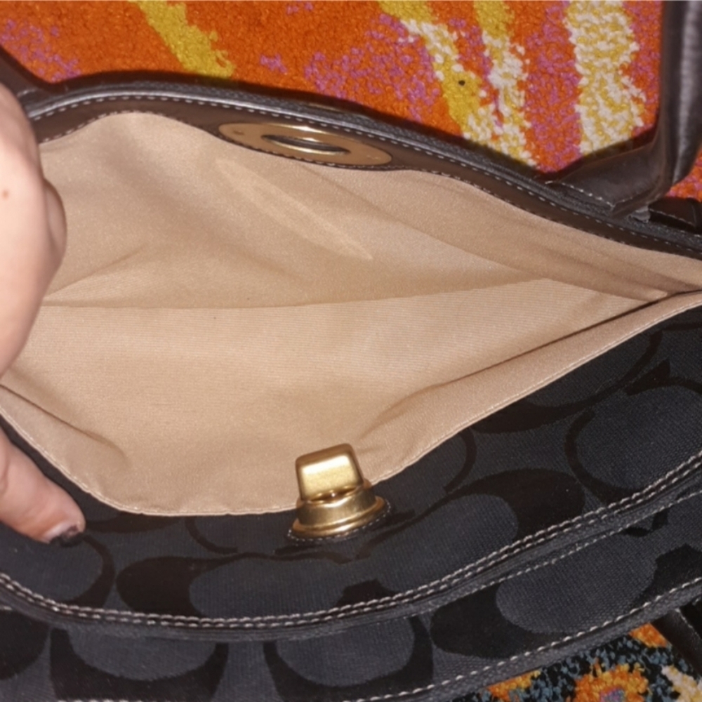 Coach Madeline black Shoulder Bag A0873-11558 - Picture 10 of 12